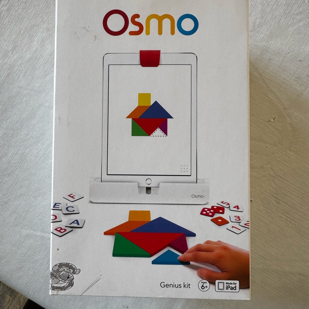 OSMO STEM Genius Set Interactive Creative IPad Stem Games 3 Game Bundle